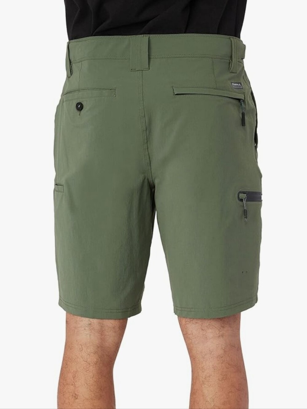 O'Neill TRVLR Expedition Hybrid Shorts - Dark Olive - Size 32